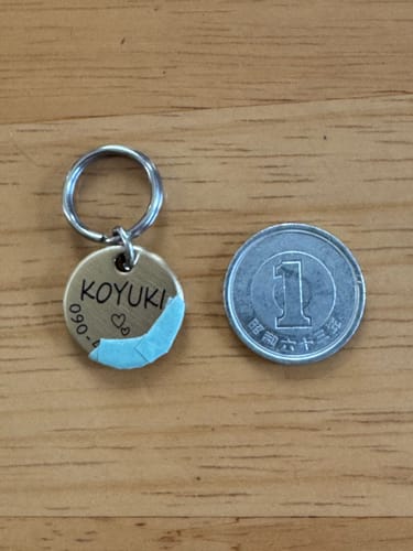 Customer photo review of FunFunPet カスタマイズペットチャーム