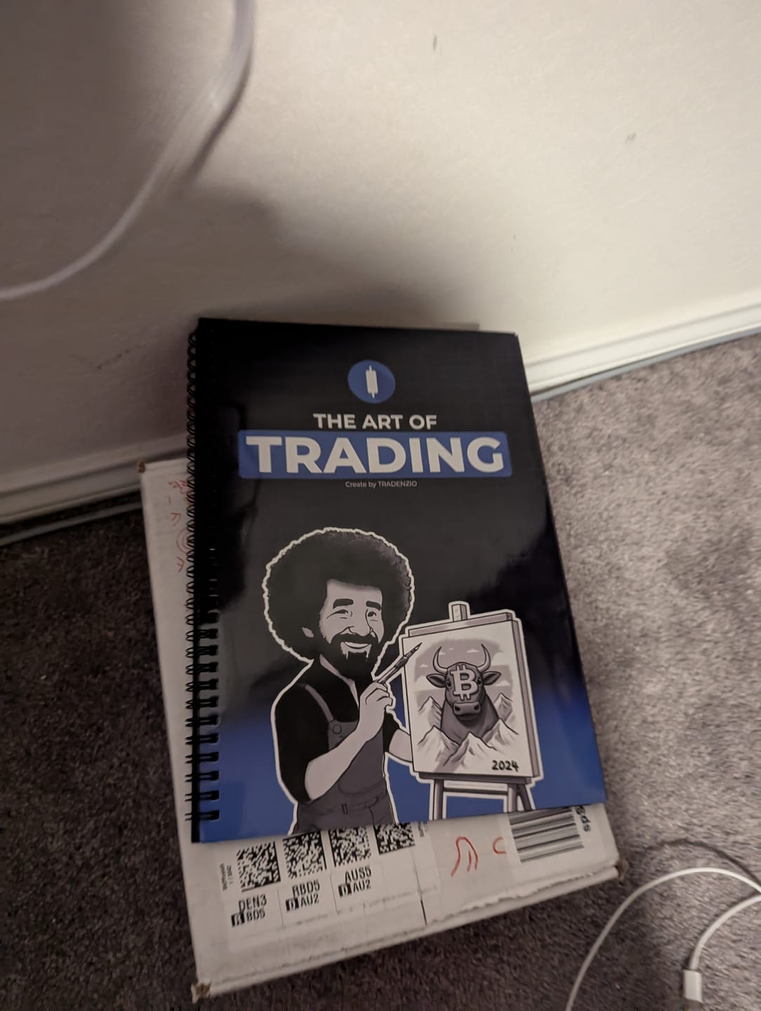 Customer photo review of The Art of Trading Physical Book