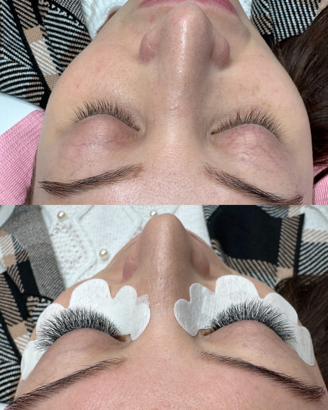 Customer photo review of UV Lash Glue Clear 5ml