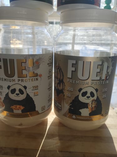 Customer photo review of ALL NEW! FUEL Premium Protein (Sundae Ice Cream Cone) with Waffle Cone & Peanut Inclusions