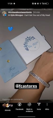 Customer photo review of Bracciale juliet Tennis Luxury