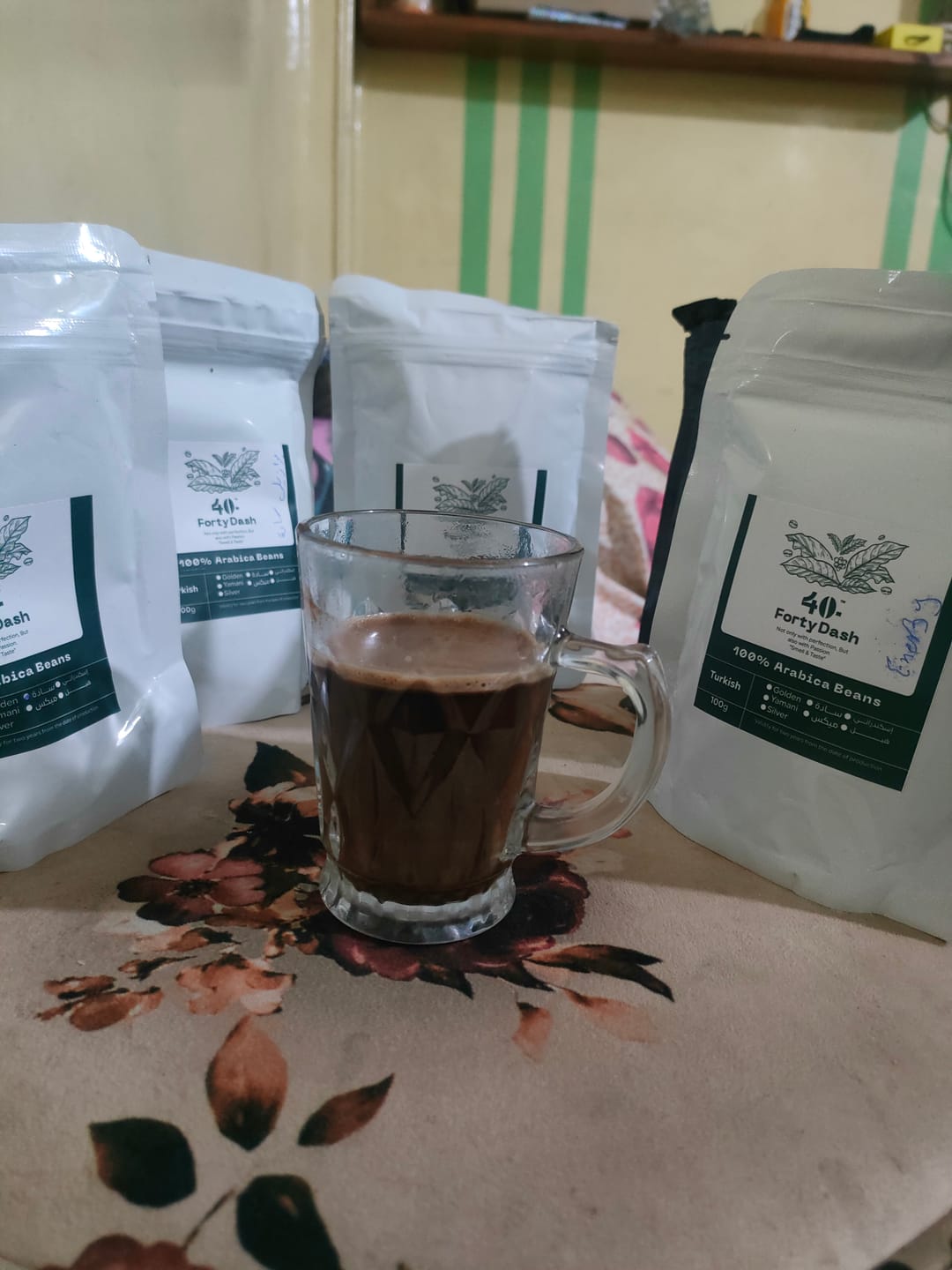 Customer photo review of باقة القهوة التركي