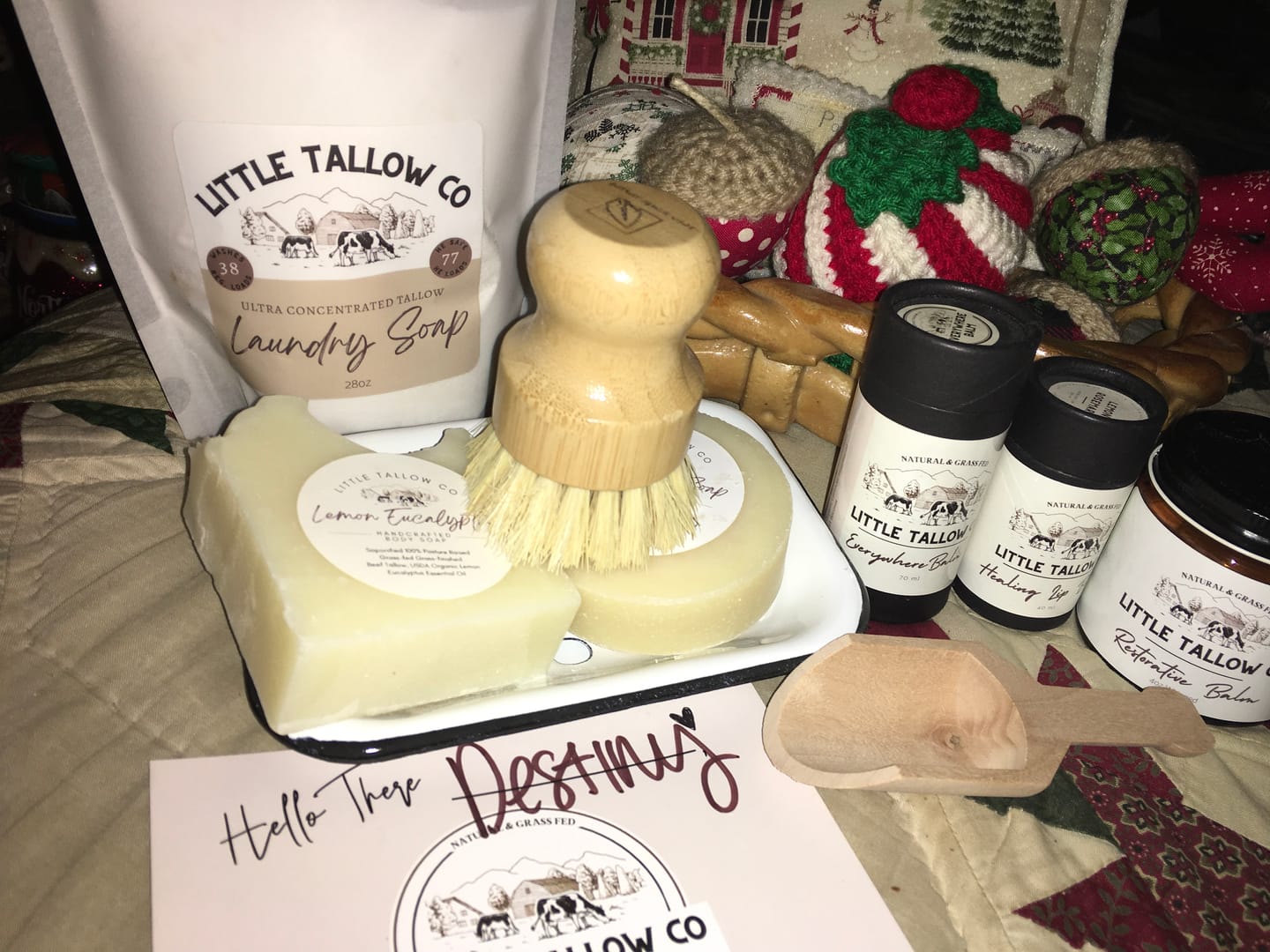Customer photo review of Restorative Whipped Tallow Balm - 4oz Glass Jar