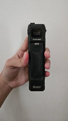 Customer photo review of EDC29 - 6500 lumens (Bundle)