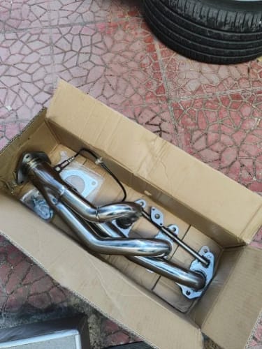 Customer photo review of Exhaust Manifold Header S/S For Mazda RX8 1.3 04-11