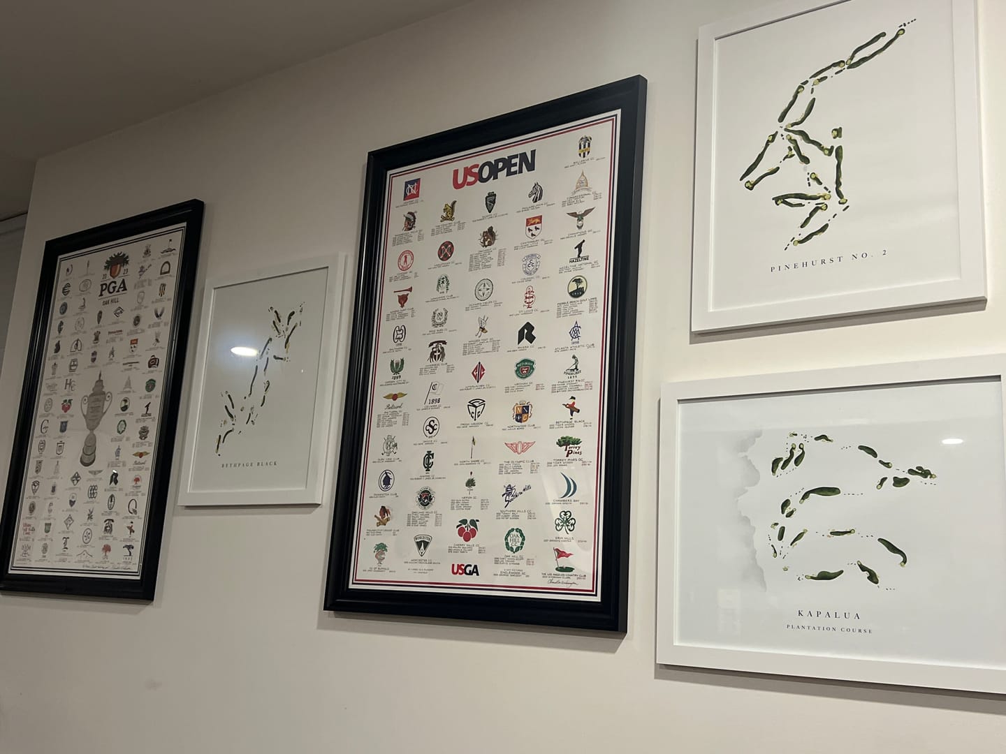 Customer photo review of The History of the U.S. Open (2025 Edition)