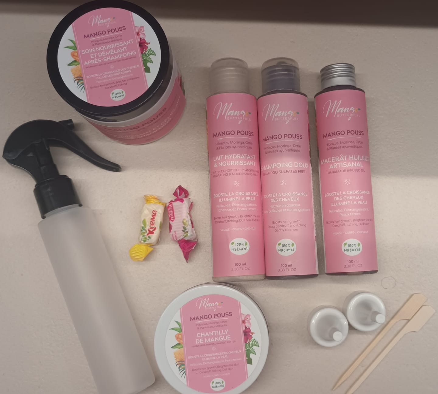 Customer photo review of Pack routine Mango POUSS