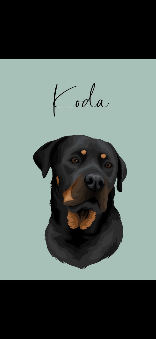 Customer photo review of Memorial Portrait