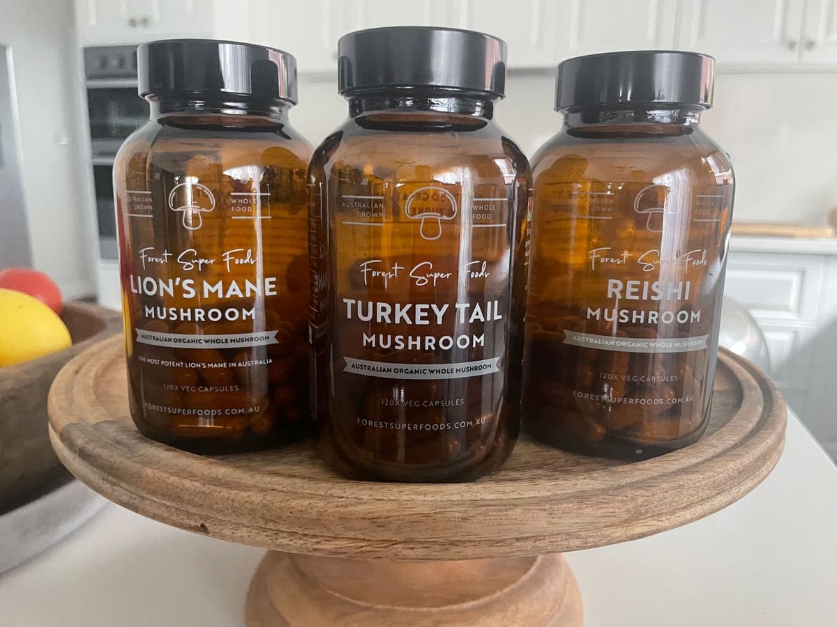 Customer photo review of Australian Grown Reishi Mushroom Capsules