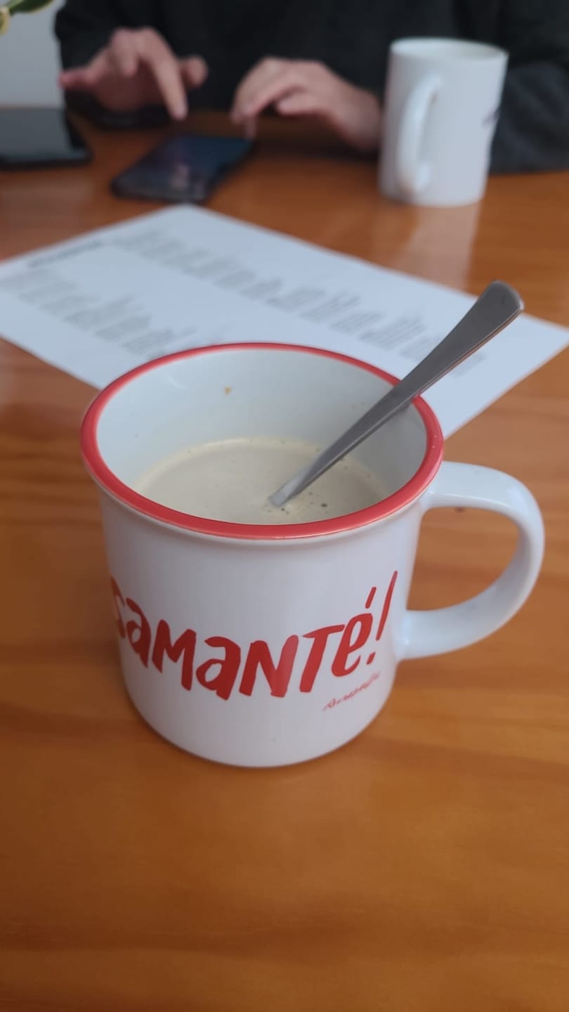Customer photo review of Taza "Samanté!" vintage