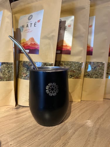 Customer photo review of Maté Pêche Abricot ❄️