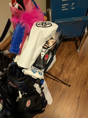 Customer photo review of The Golfather Headcover