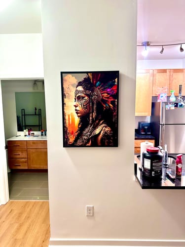 Customer photo review of Warrior Pocahontas