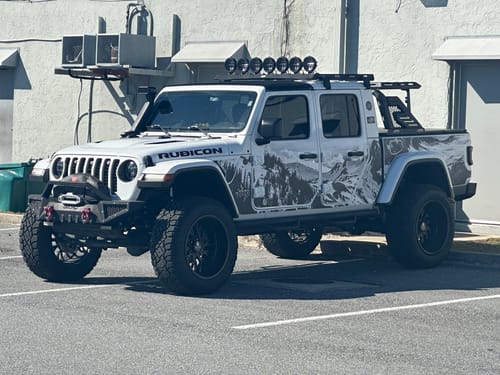 Customer photo review of MEK Removable Trail Armor: JT