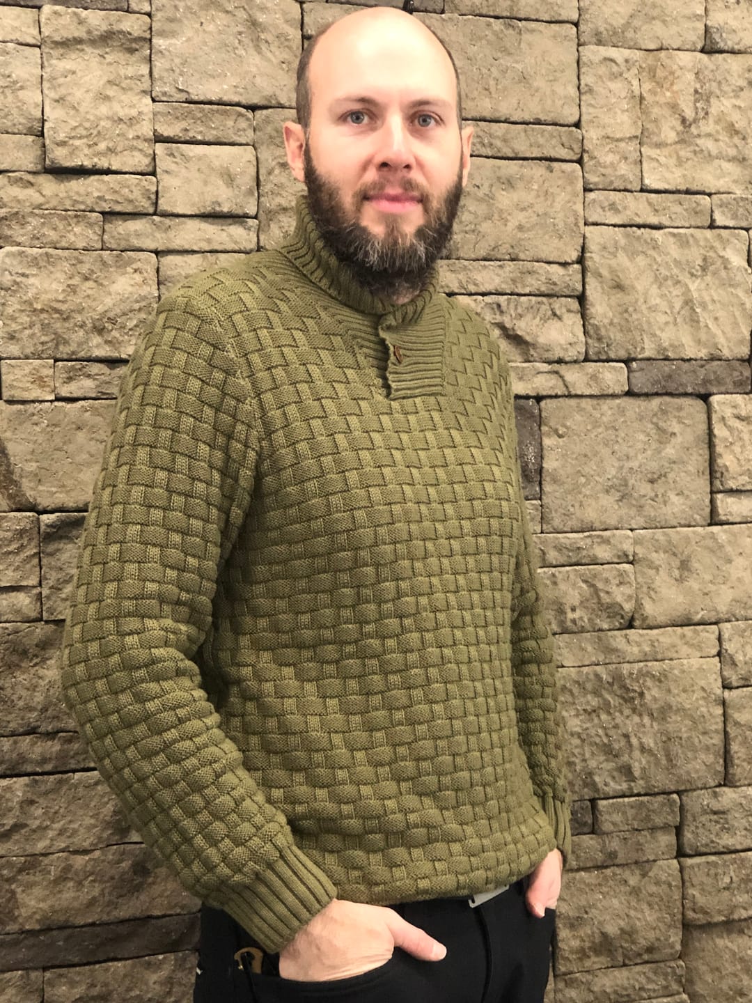 Customer photo review of Cozy-Rib Pullover (7 Designs)