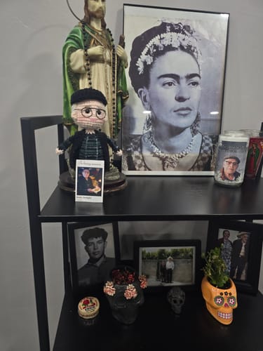 Customer photo review of Dolly® Personalized Crochet Doll with Photo Card