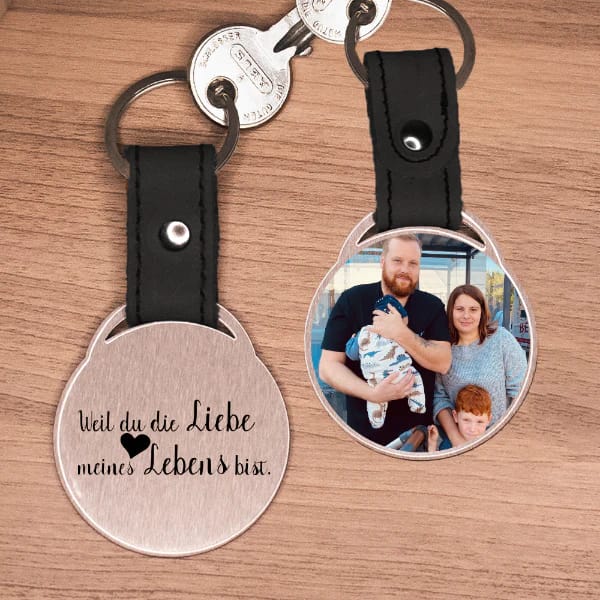 Customer photo review of Foto - Schlüsselanhänger - Liebe meines Lebens