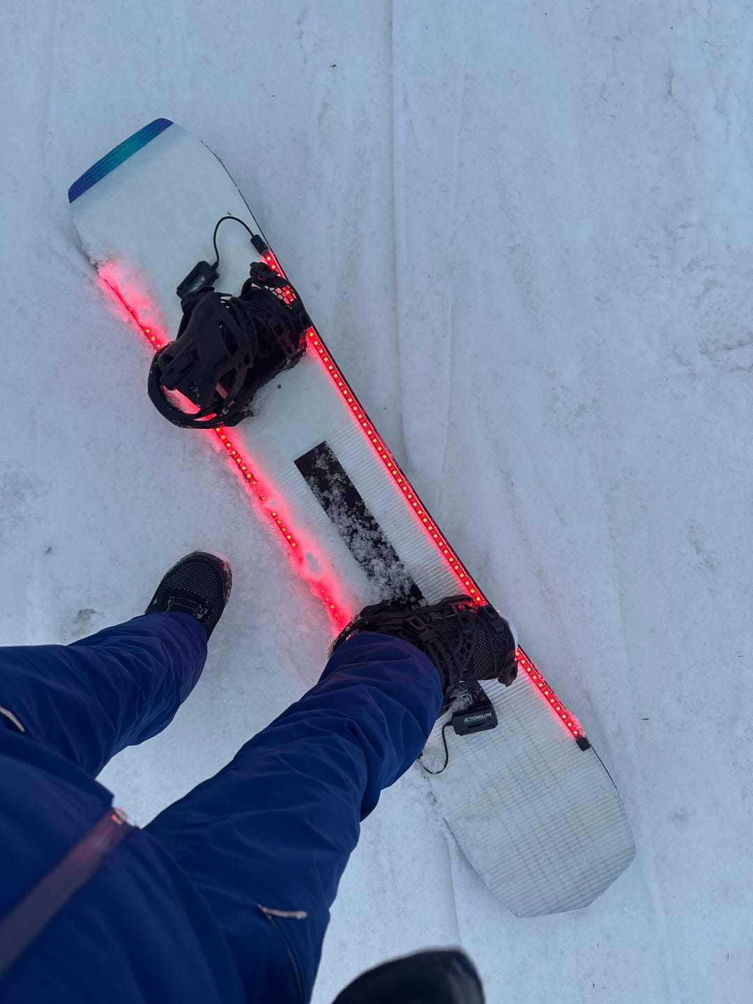 Customer photo review of LED SNOWBOARD SYSTEM
