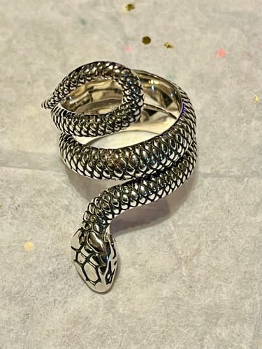 Customer photo review of SERPENT - 925 STERLING SILVER