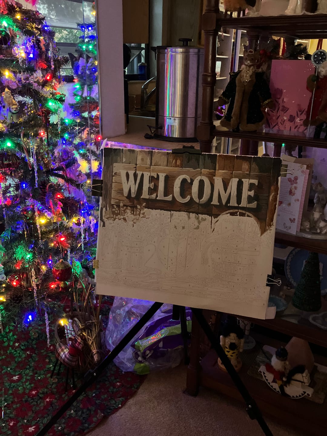 Customer photo review of Paint by Numbers - Welcome