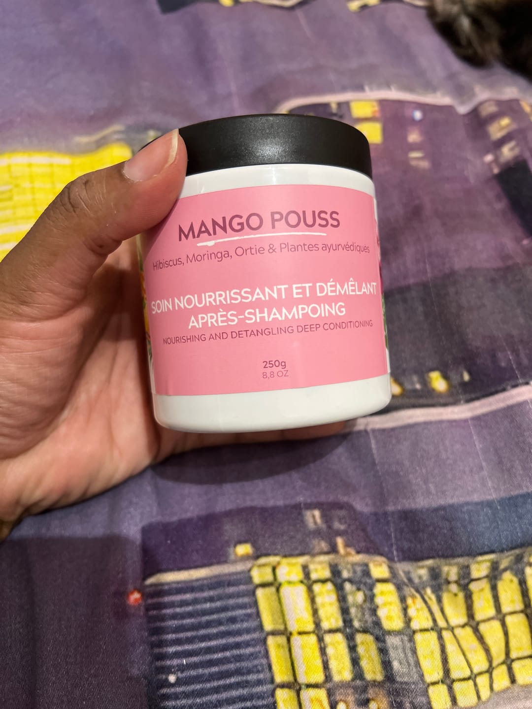Customer photo review of Soin nourrissant et démêlant après-shampoing - POUSS