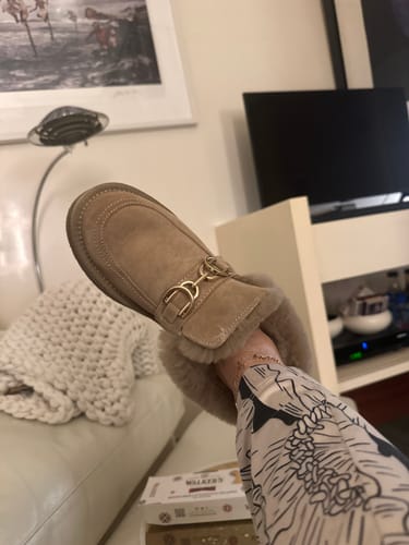 Customer photo review of Puff Buckle Beige