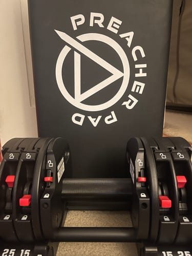 Customer photo review of Preacher Pad