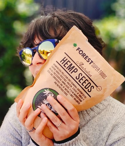 Customer photo review of Australian Hemp Seeds