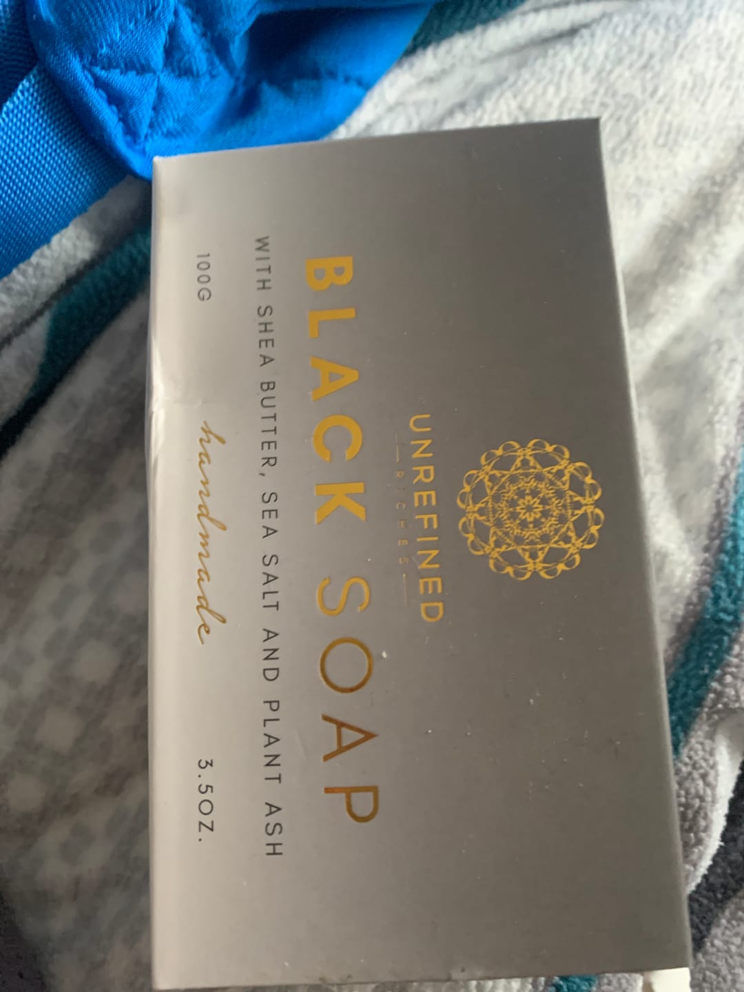 Customer photo review of BLACK SOAP - afrikanische schwarze Seife