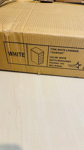 Customer photo review of 4 Drawer “Diamond”
