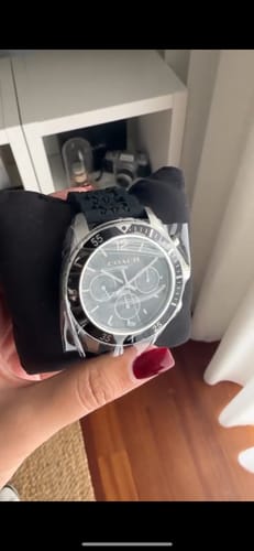 Customer photo review of Cole Watch, 44 Mm (Black)
