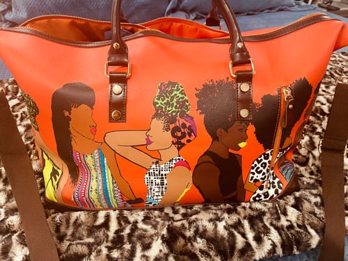 Customer photo review of Squad Travel Bag Red