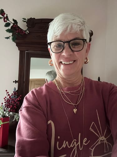 Customer photo review of Jingle All The Way Graphic Crewneck