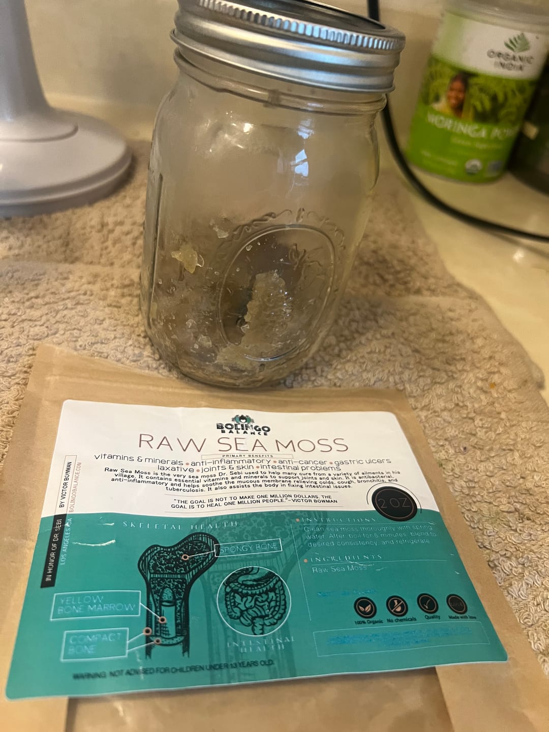 Customer photo review of RAW SEA MOSS