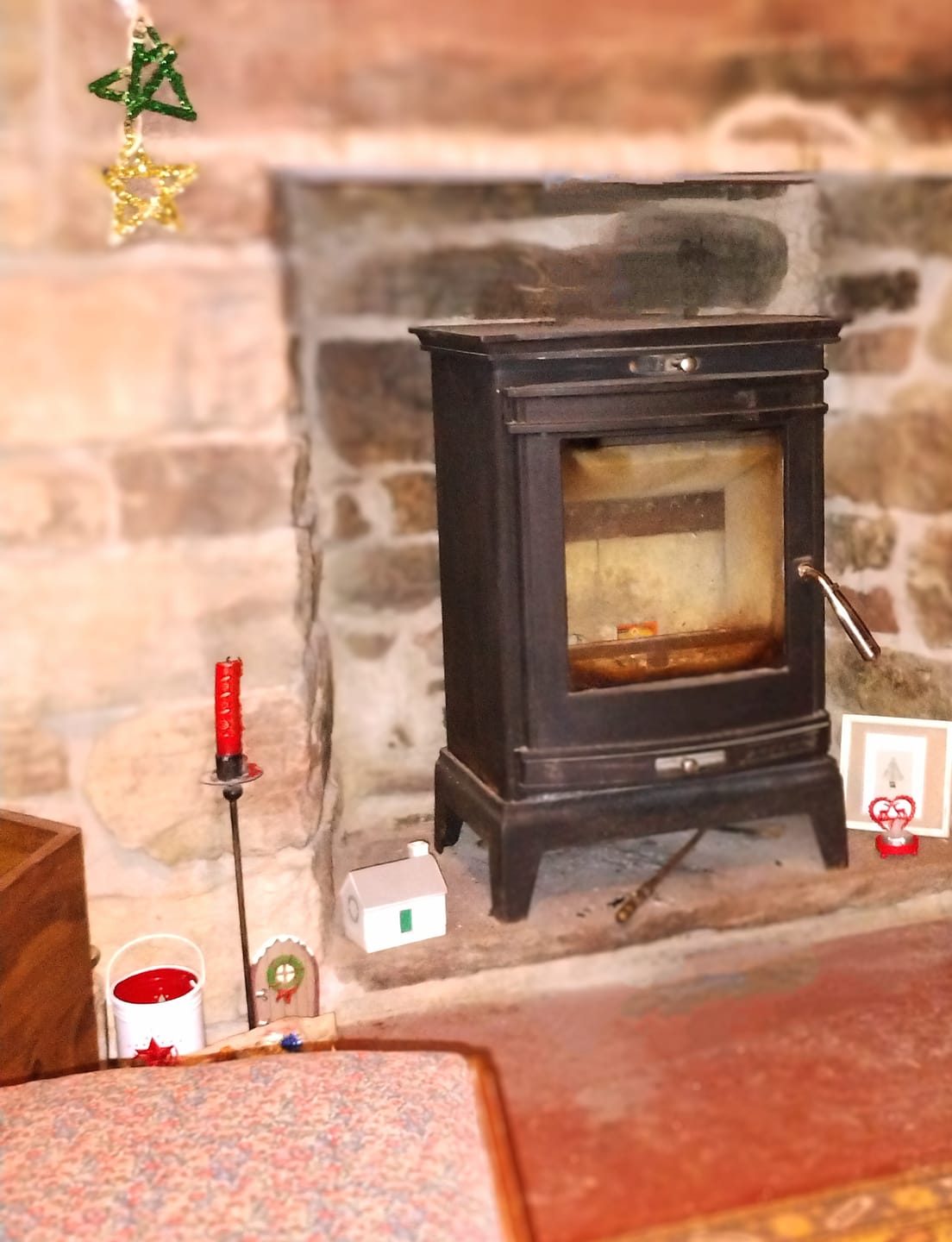 Customer photo review of Wee Cottage Incense Burner