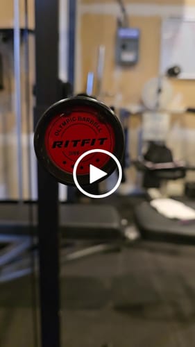 Customer video review of RitFit Colorful Training Barbell Weight Lifting Bar