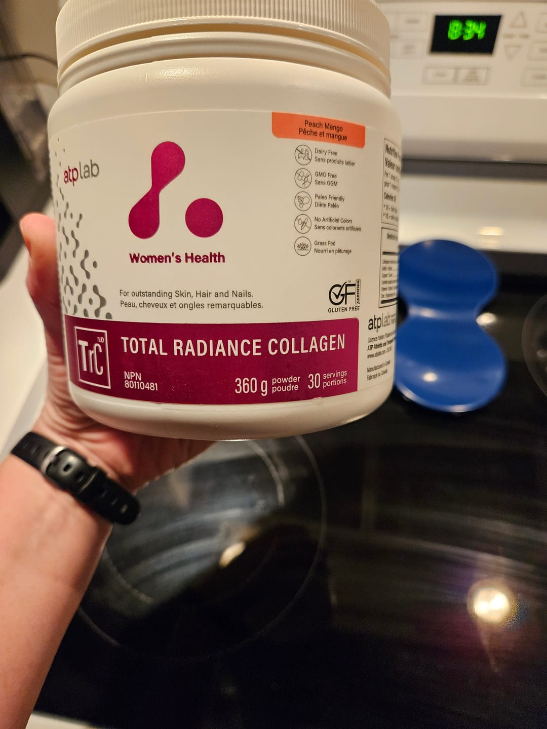 Customer photo review of ATP Lab - Total Radiance Collagen 360g