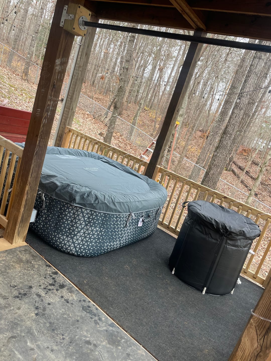 Customer photo review of nurecover Pod - Portable Ice Bath
