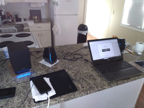 Customer photo review of G1500 MAX 2.1 Desktop Gaming Speakers