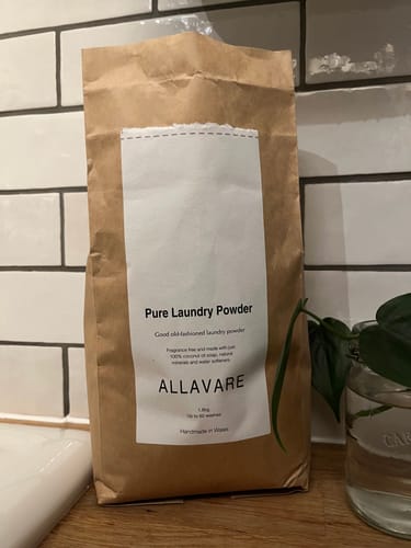 Customer photo review of Pure Laundry Powder