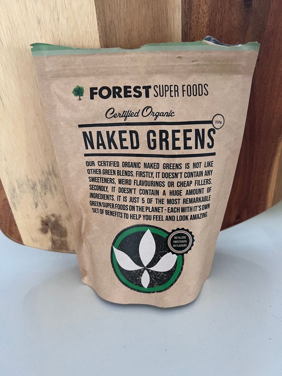 Customer photo review of Naked Greens Whole Multivitamin Powder