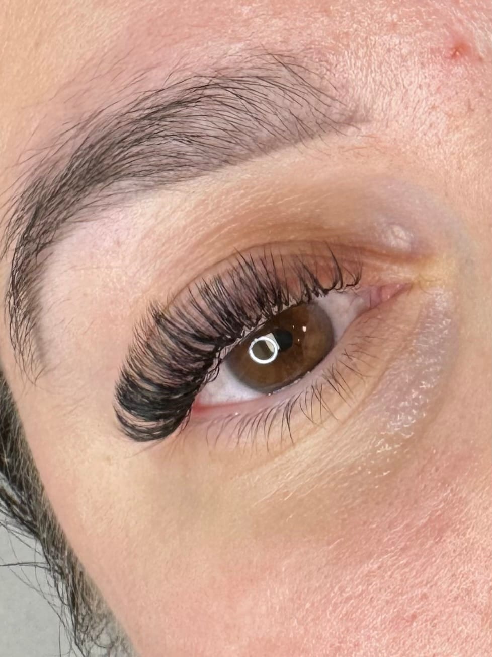 Customer photo review of Cashmere Volume Lash Extensions 0.05mm