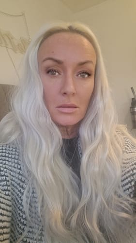 Customer photo review of The Loose Wave HD Fibre 24" Lace U Part Wig