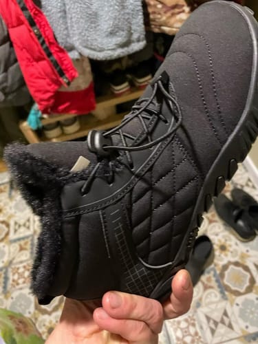 Customer photo review of Bequemer Winterstiefel mit ergonomischer Passform - SnowStep Unisex