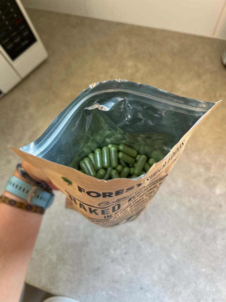 Customer photo review of Naked Greens Whole Multivitamin Powder