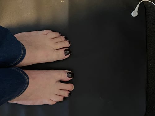 Customer photo review of PureGrounding® Grounding Mat