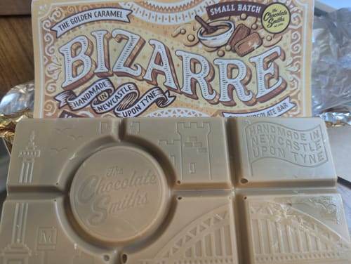 Customer photo review of The Golden Caramel Bizarre Bar 145g