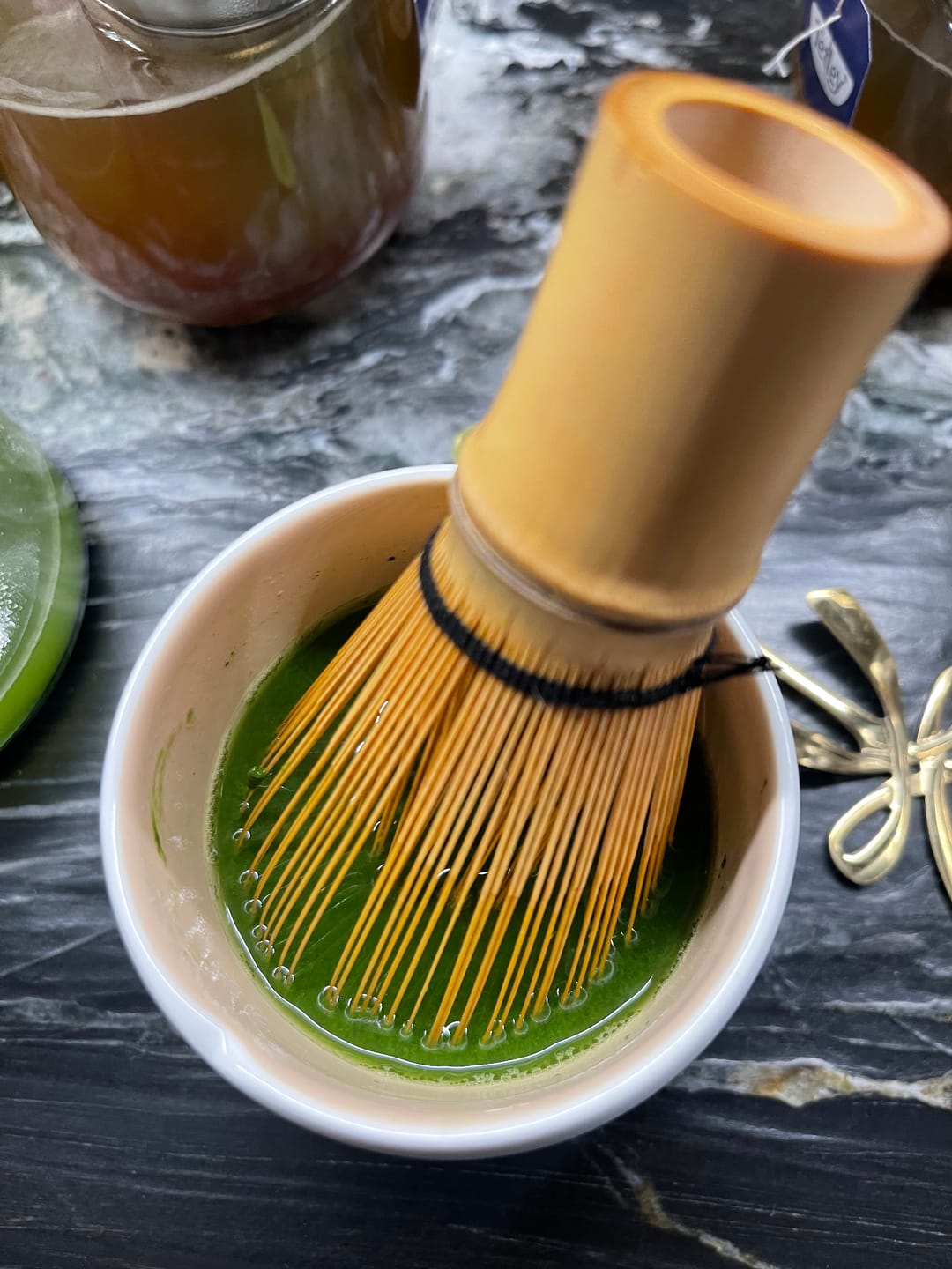 Customer photo review of Teishu Ceremonial Suiko Matcha Bio 30g