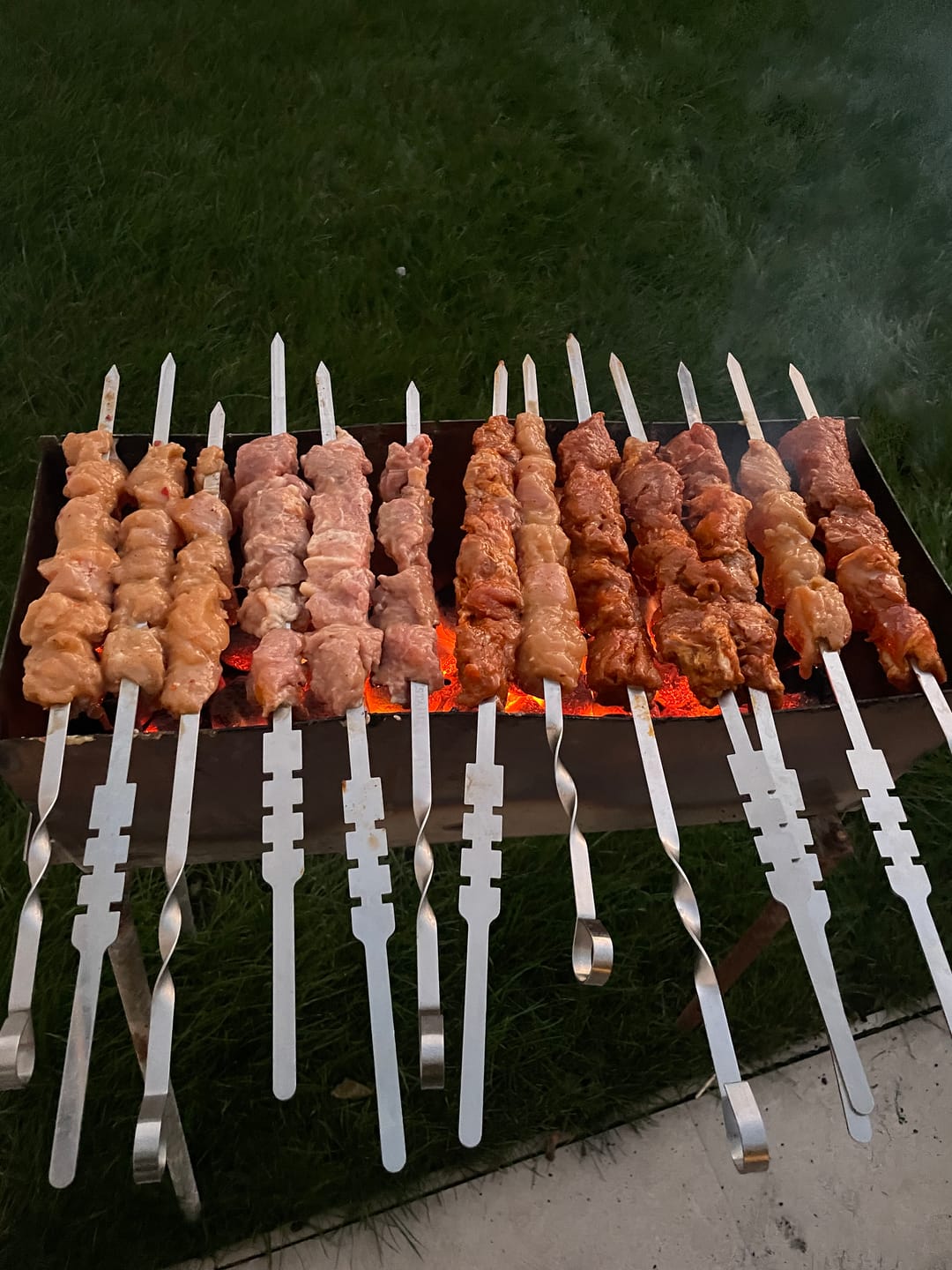 Customer photo review of Schweine-Schaschlik Yakuza – mariniert mit Teriyaki, Chili & Sesam | mySchaschlik