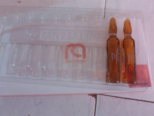 Customer photo review of Blister LIPO Dharmaline 10 Ampulas / 5 ml Reductiva y Reafirmante